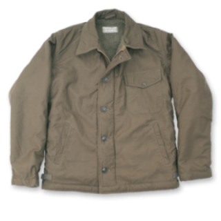 US NAVY A-2 DECK JACKET OLIVE