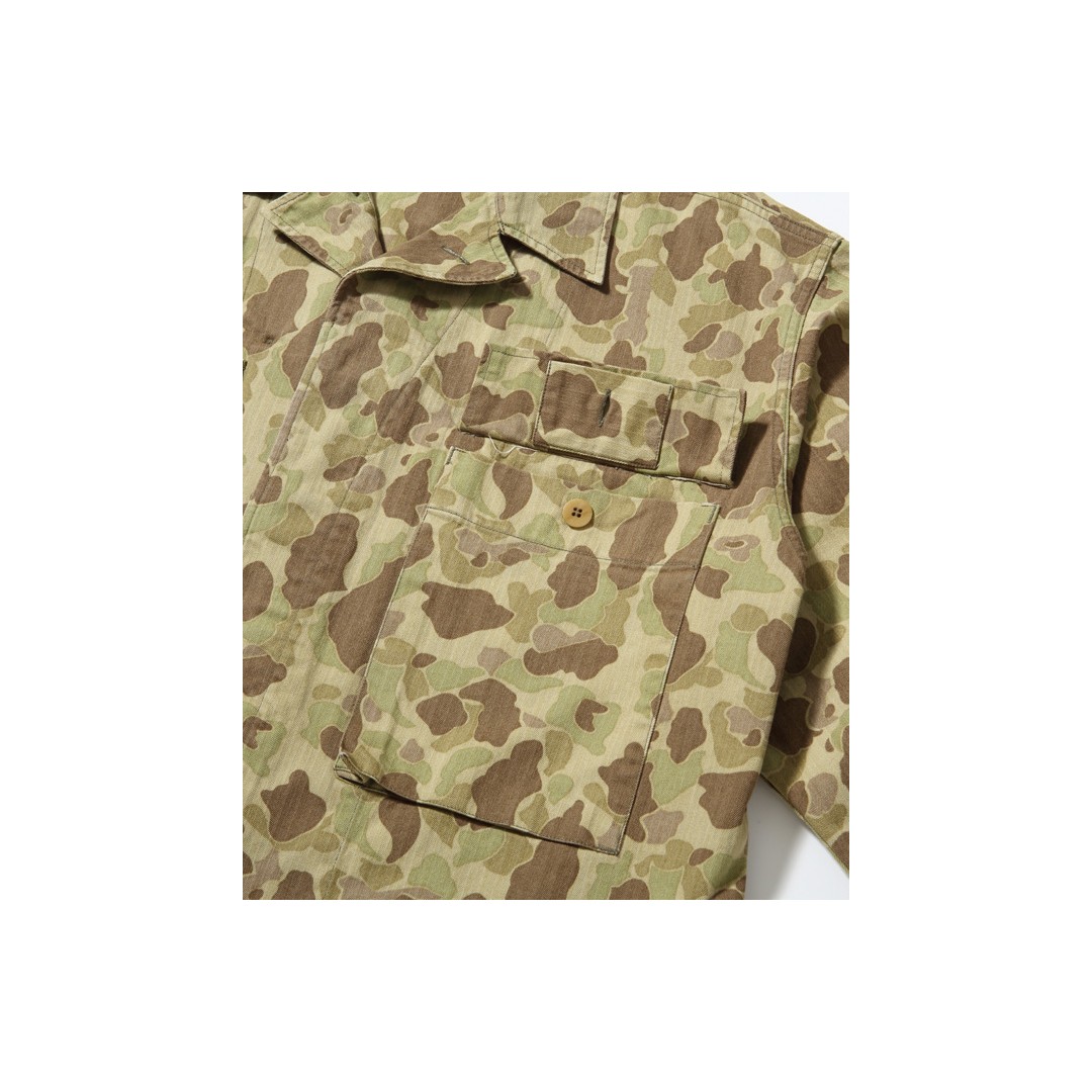 US WWII HBT Camo Shirt - Thunderhead Outfitters